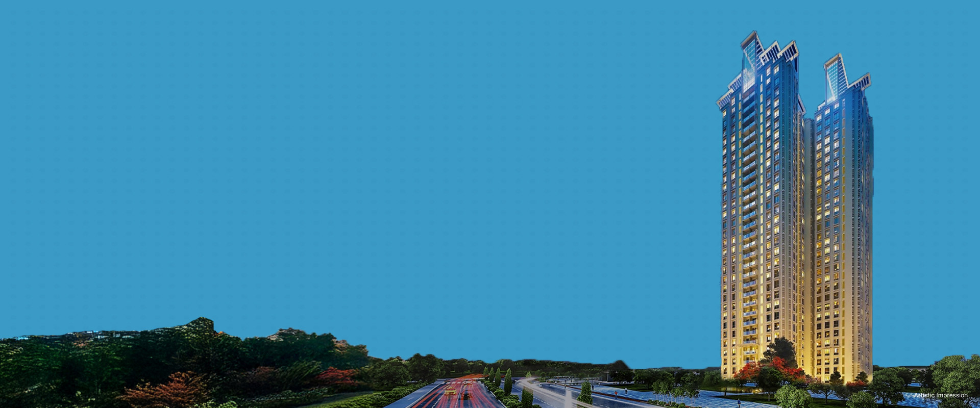 Fern at Vasant Lawns by Ashwin Sheth Group - banner